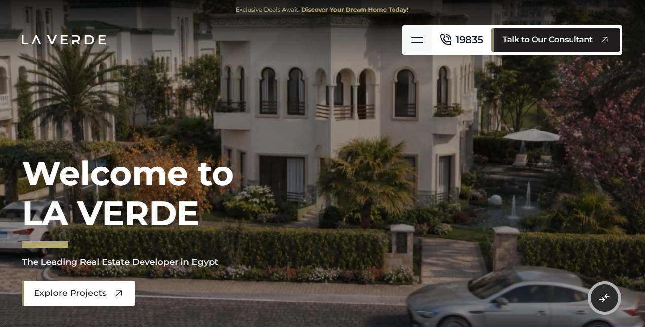 La Verde — Real Estate Developer Platform